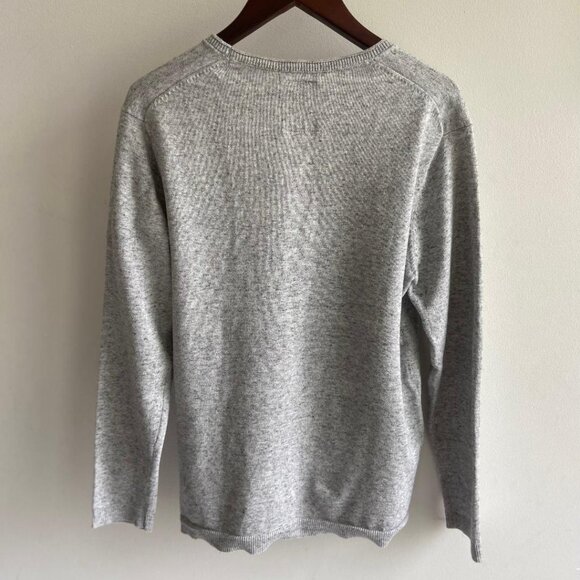 🆕 Zara Kid's Light Grey Knit Cardigan - Picture 2 of 8